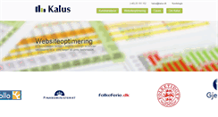 Desktop Screenshot of kalus.dk